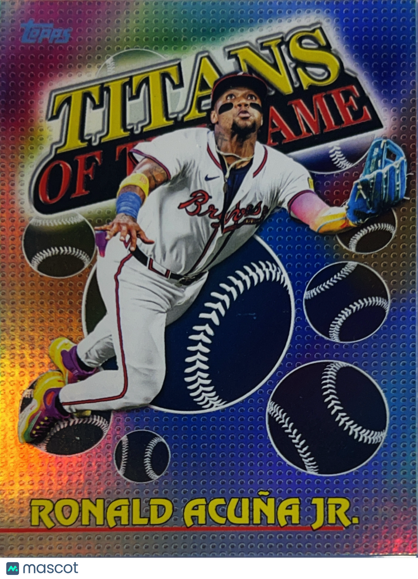 2026 Topps Titans of the Game Ronald Acuña Jr. #TOG-7 Refractor
