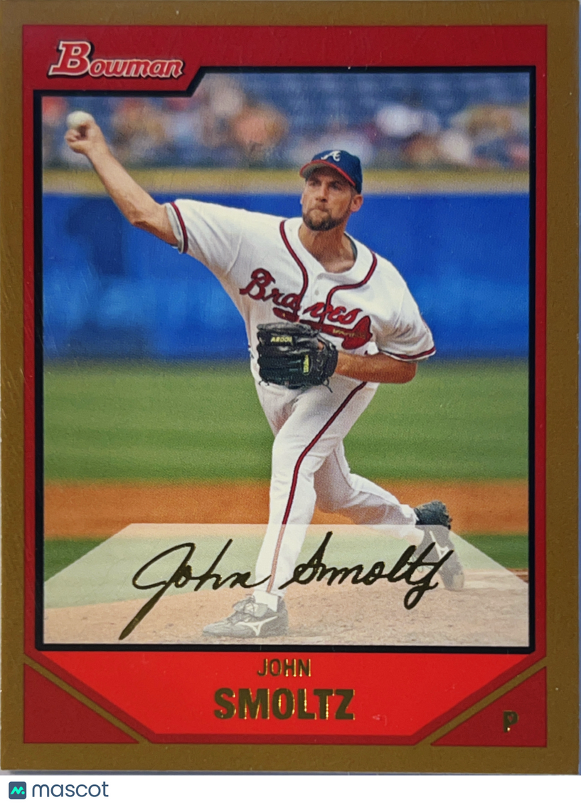 2007 Bowman Gold John Smoltz #138