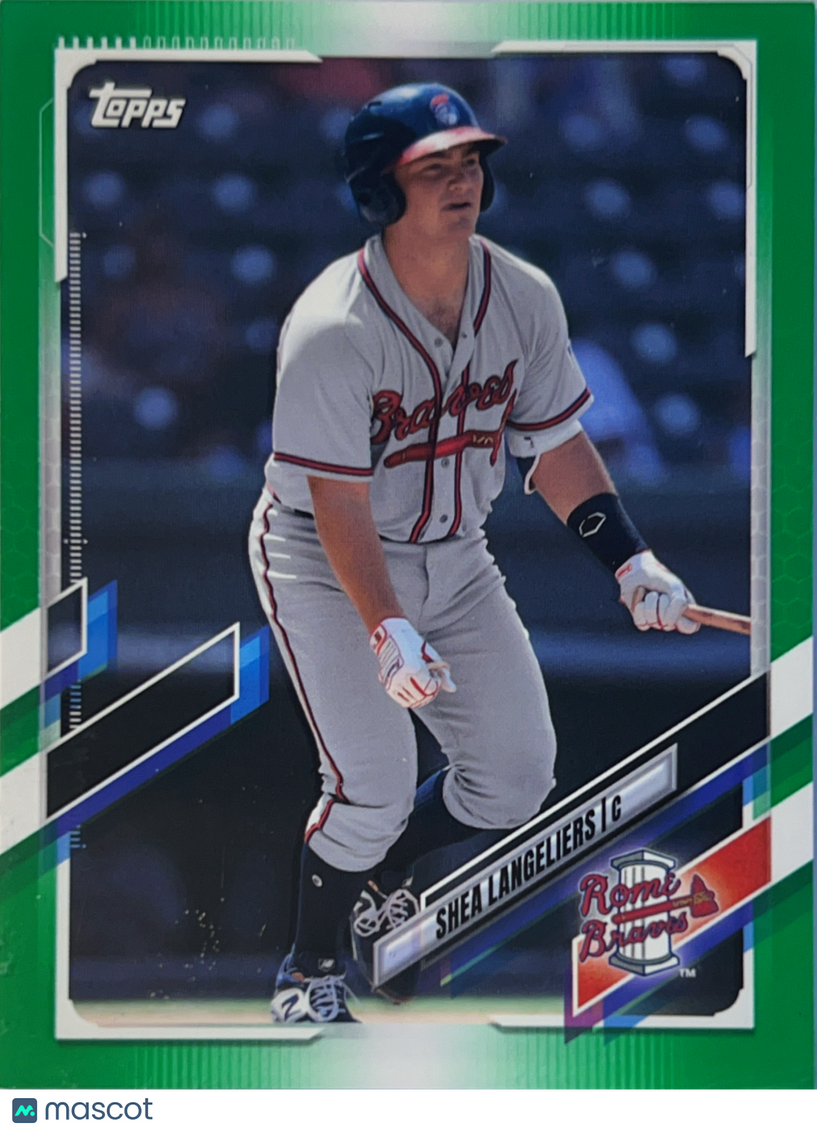 2021 Topps Pro Debut Shea Langeliers #PD-11 Green /99