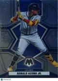 2022 Panini Mosaic Ronald Acuna Jr. #158 Blue