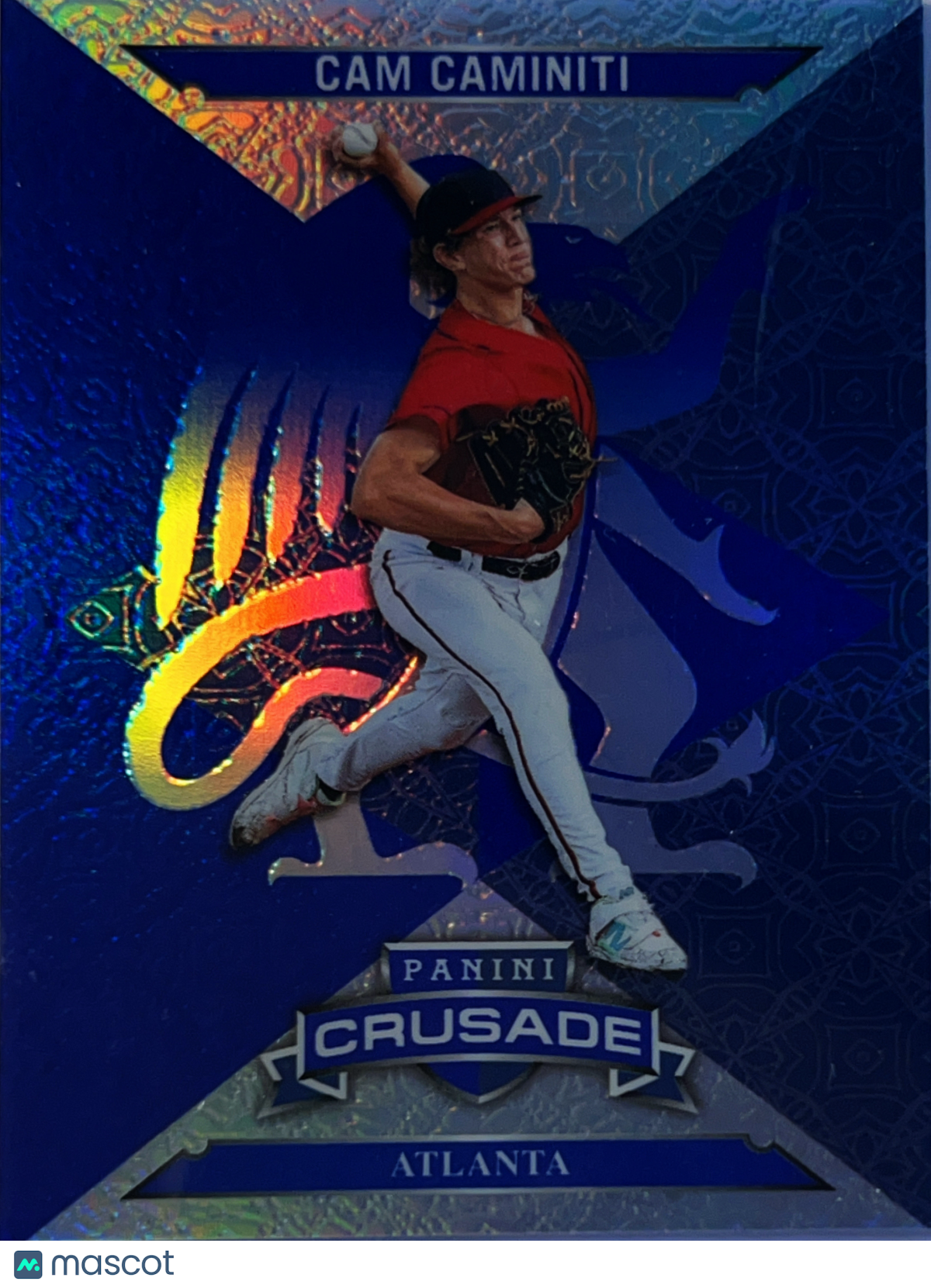 2025 Panini Crusade Cam Caminiti #66 Blue