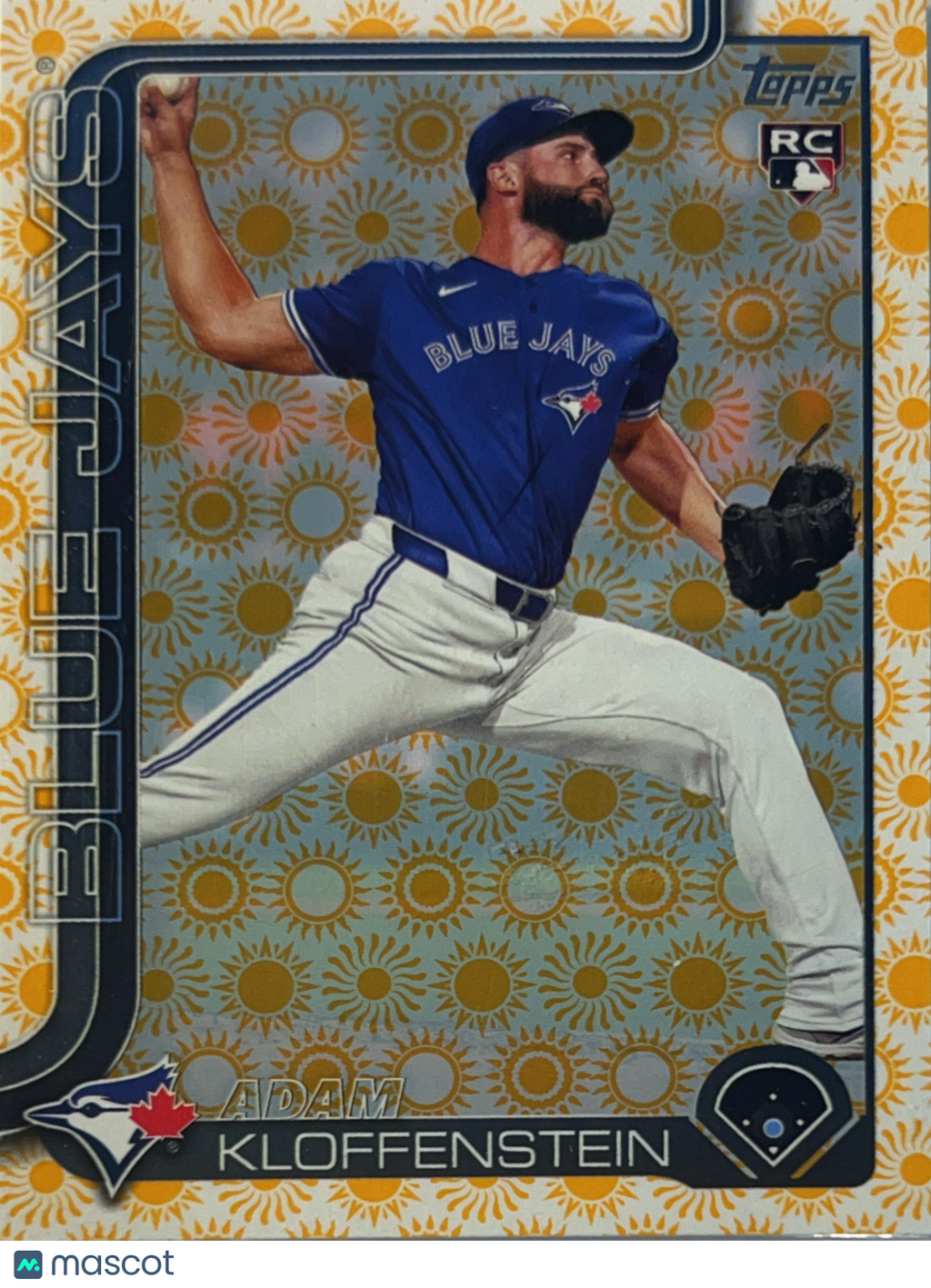 2025 Topps Series Two Adam Kloffenstein #426 Sun Parallel RC