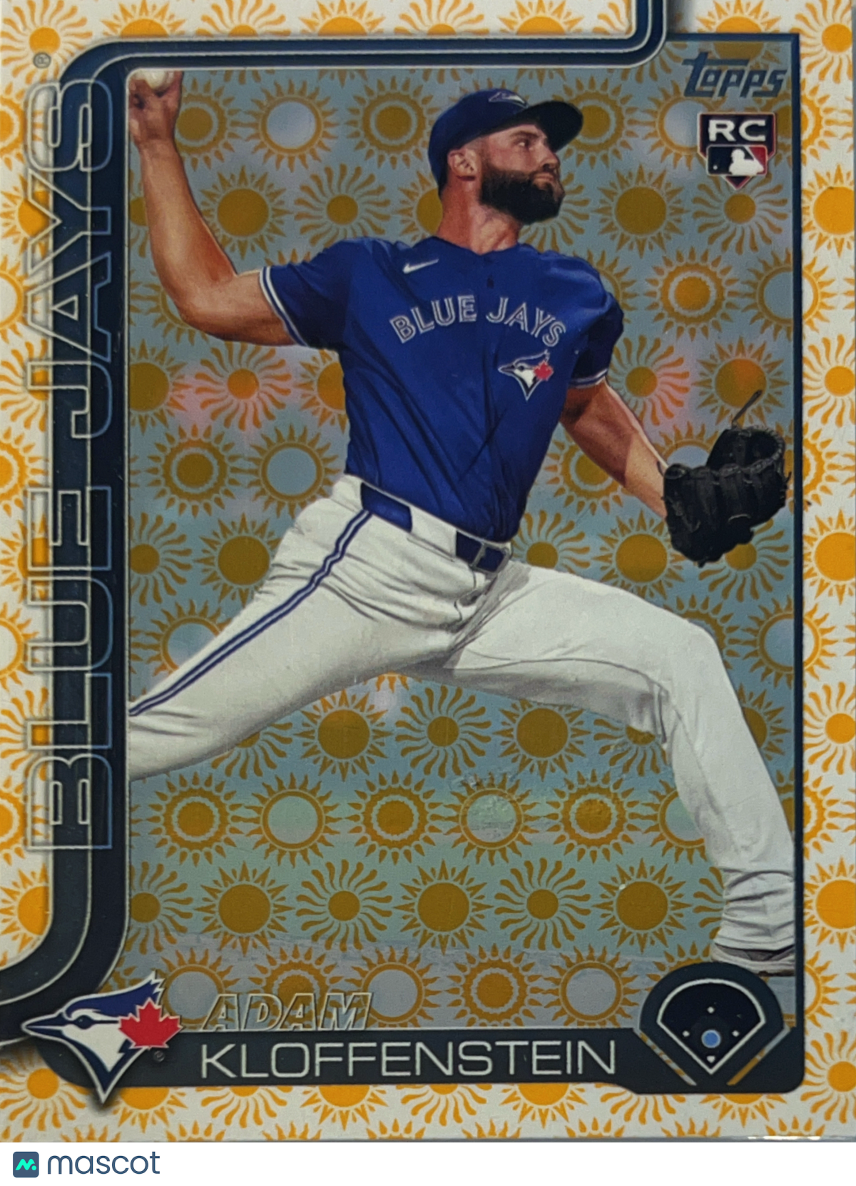 2025 Topps Series Two Adam Kloffenstein #426 Sun Parallel RC
