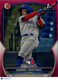 2023 Bowman Gabriel Martinez #BP-45 Fuchsia /299
