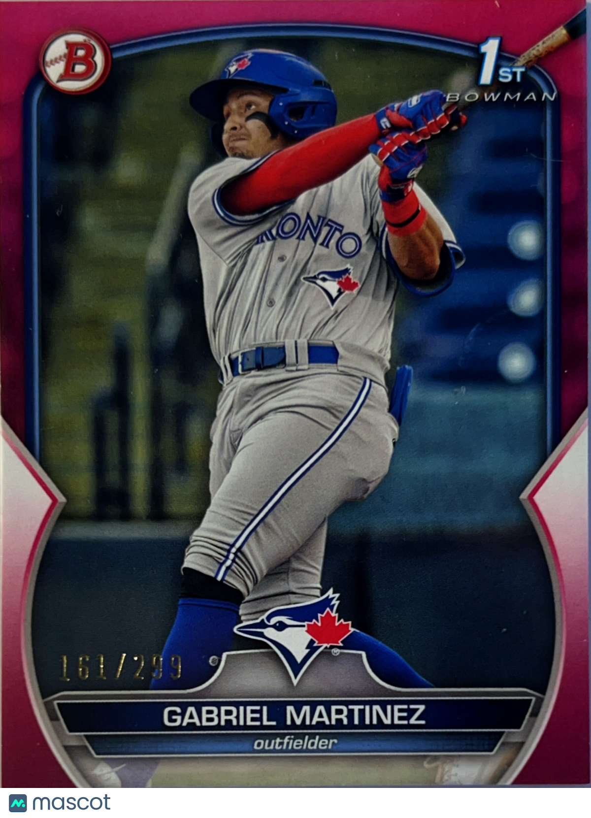 2023 Bowman Gabriel Martinez #BP-45 Fuchsia /299