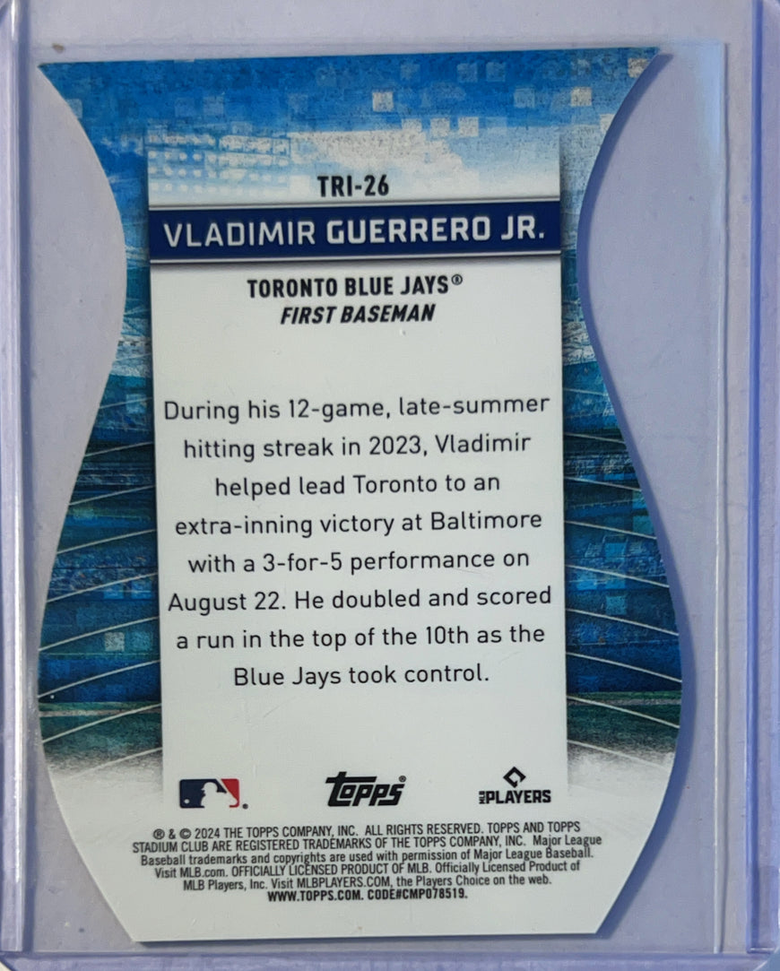 2024 Topps Stadium Club Chrome Triumvirates Vladimir Guerrero Jr. #TRI-26
