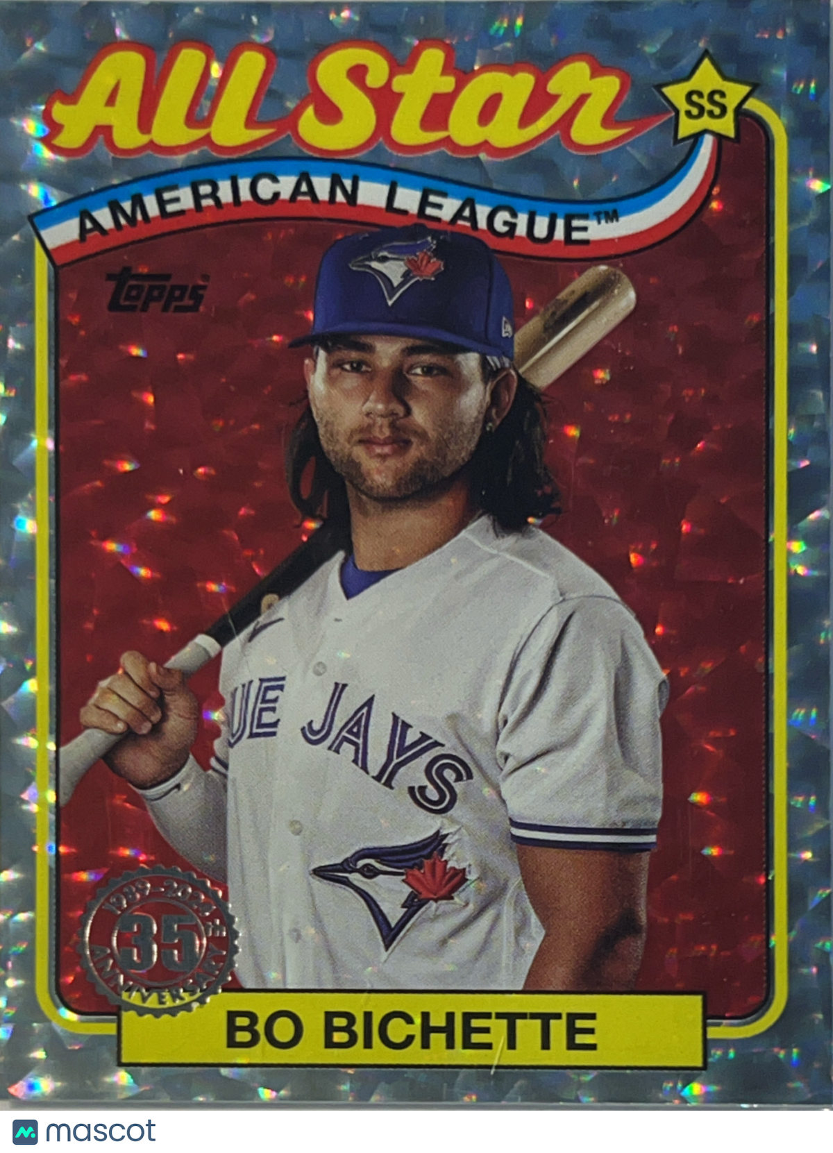 2024 Topps Series 1 Bo Bichette #88ASB-20 Blue Foilboard