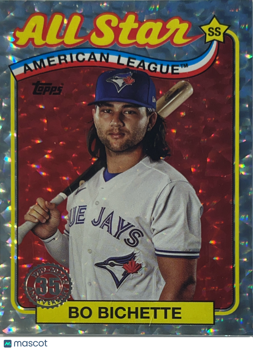 2024 Topps Series 1 Bo Bichette #88ASB-20 Blue Foilboard