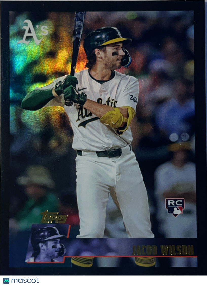 2025 Topps Archives Jacob Wilson #154 Black Border RC