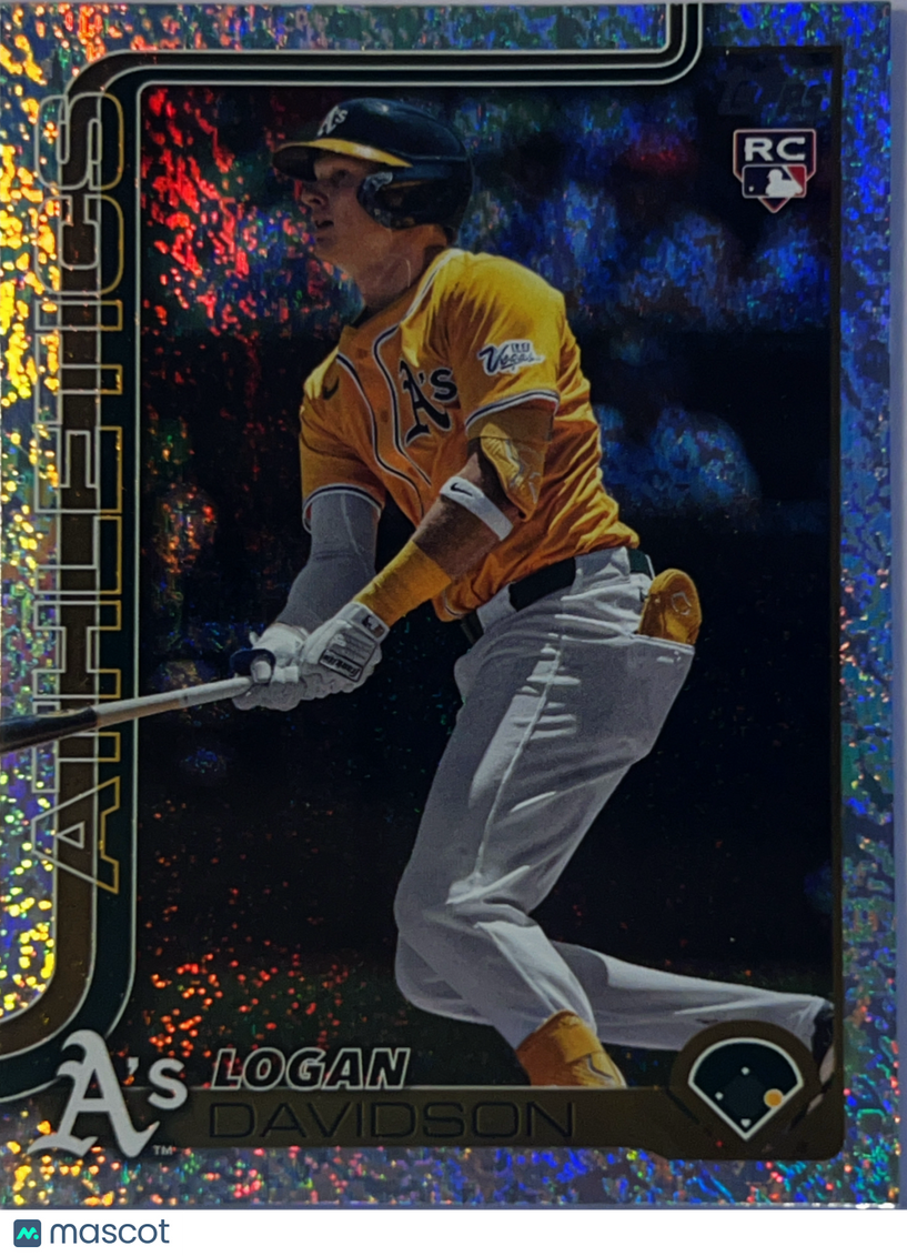 2025 Topps Update Series Logan Davidson #US213 Foil RC