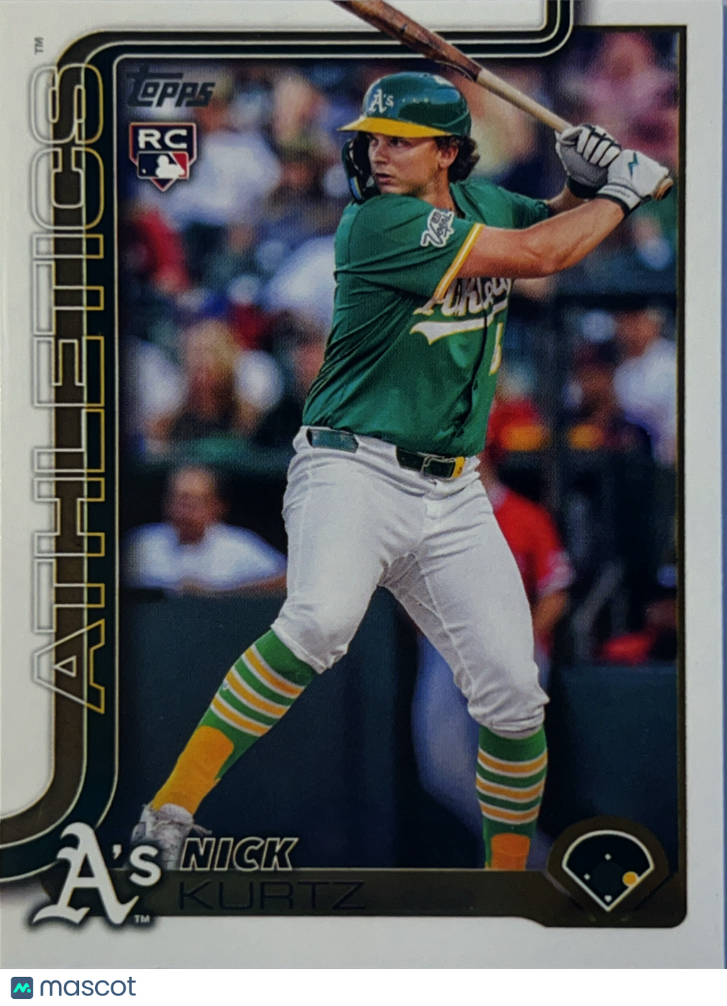 2025 Topps Update Series Nick Kurtz #US201 RC