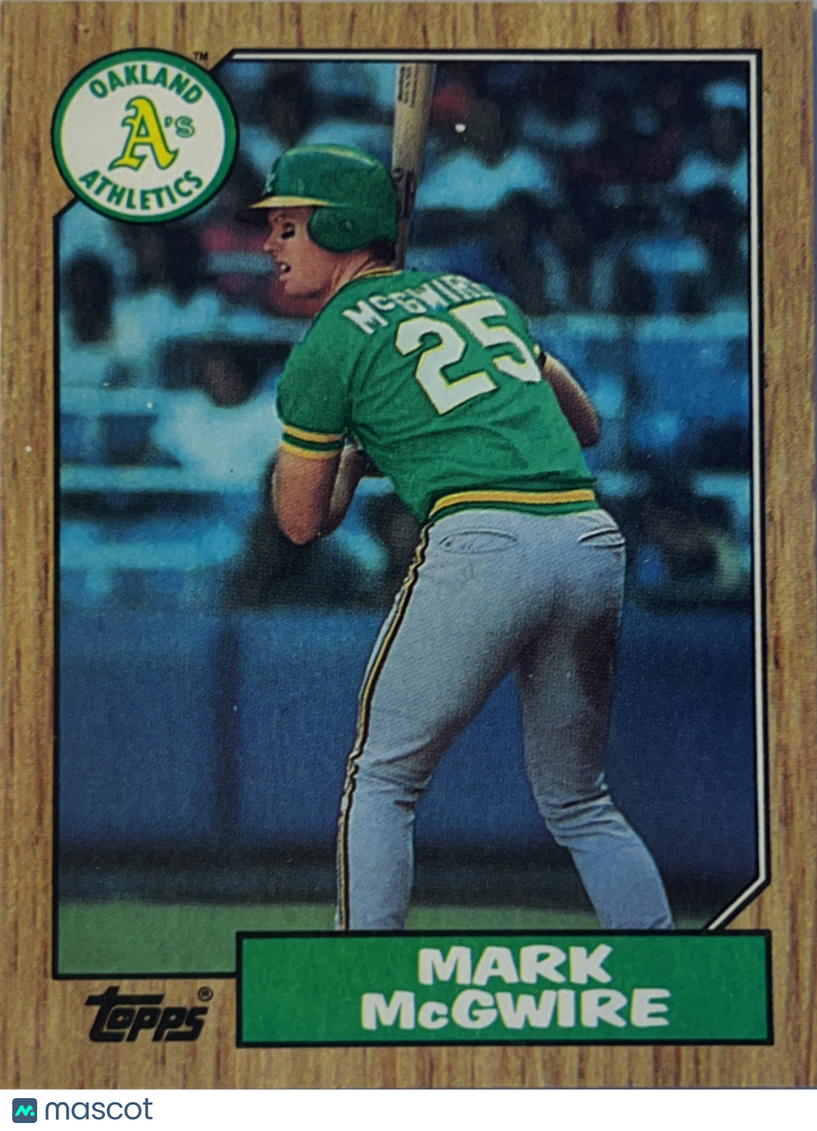 1987 Topps Mark McGwire #366