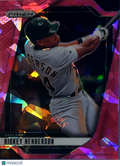 2025 Panini Prizm Baseball Rickey Henderson #230 Pink Ice