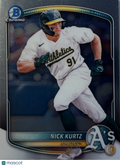2025 Topps Bowman Chrome Nick Kurtz #BCP-114