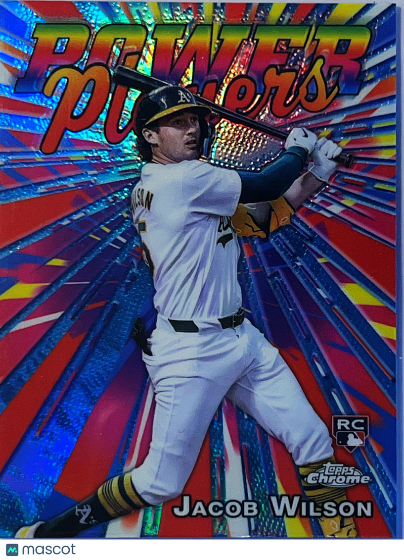 2025 Topps Chrome Power Players Jacob Wilson #PP-22 RC