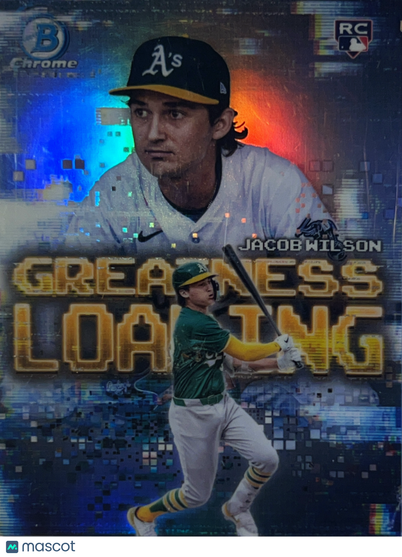 2025 Bowman Chrome Greatness Loading Jacob Wilson #GL-16 RC