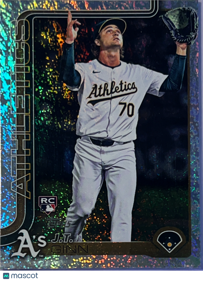 2025 Topps Series Two J.T. Ginn #465 Foil RC