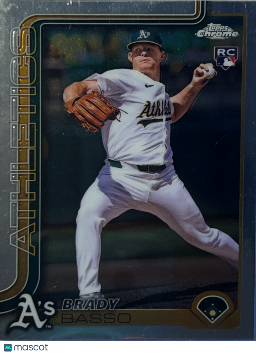 2025 Topps Chrome Brady Basso #205 RC