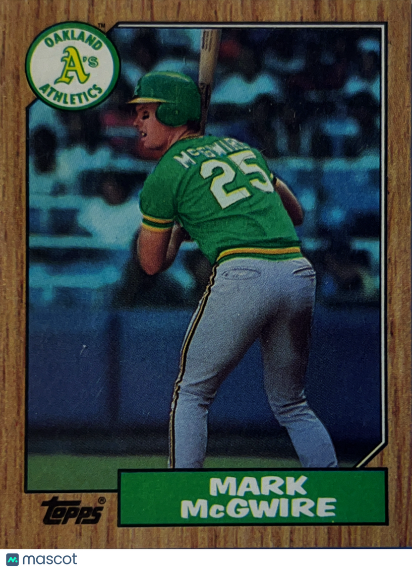 1987 Topps Mark McGwire #366