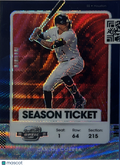 2021 Panini Contenders Optic Carlos Correa #71 Red Prizm