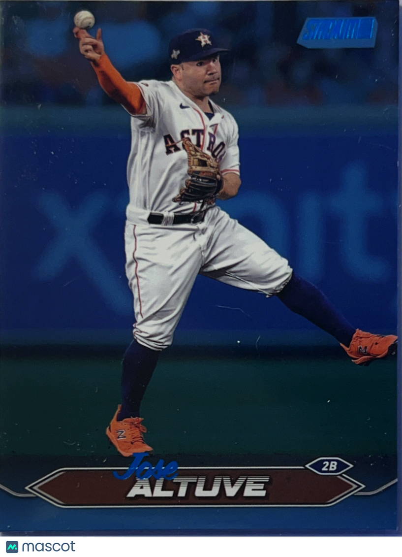 2024 Topps Stadium Club Jose Altuve #174 Blue /50