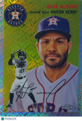 2023 Topps Chrome Platinum Anniversary Jose Altuve #281 Gold Refractor /499