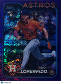 2024 Topps Update Series Joey Loperfido #US65 Blue Foilboard RC