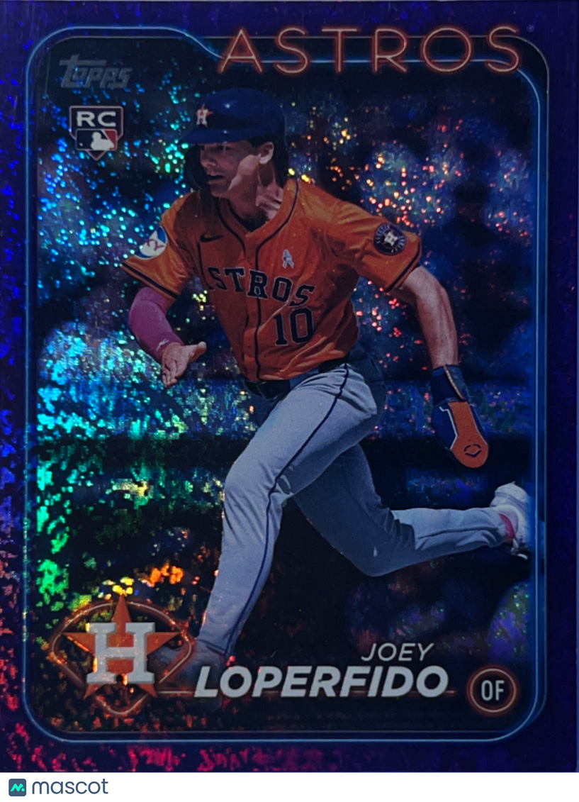 2024 Topps Update Series Joey Loperfido #US65 Blue Foilboard RC