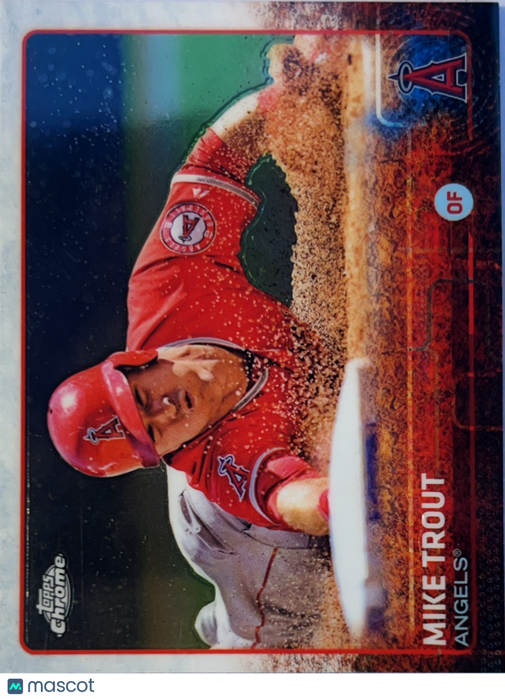 2015 Topps Chrome Mike Trout #51