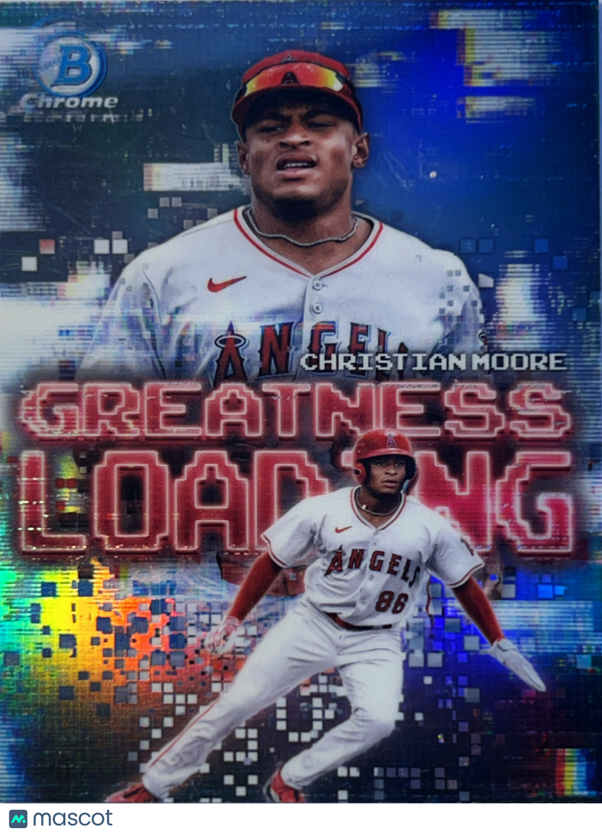 2025 Bowman Chrome Greatness Loading Christian Moore #GL-19