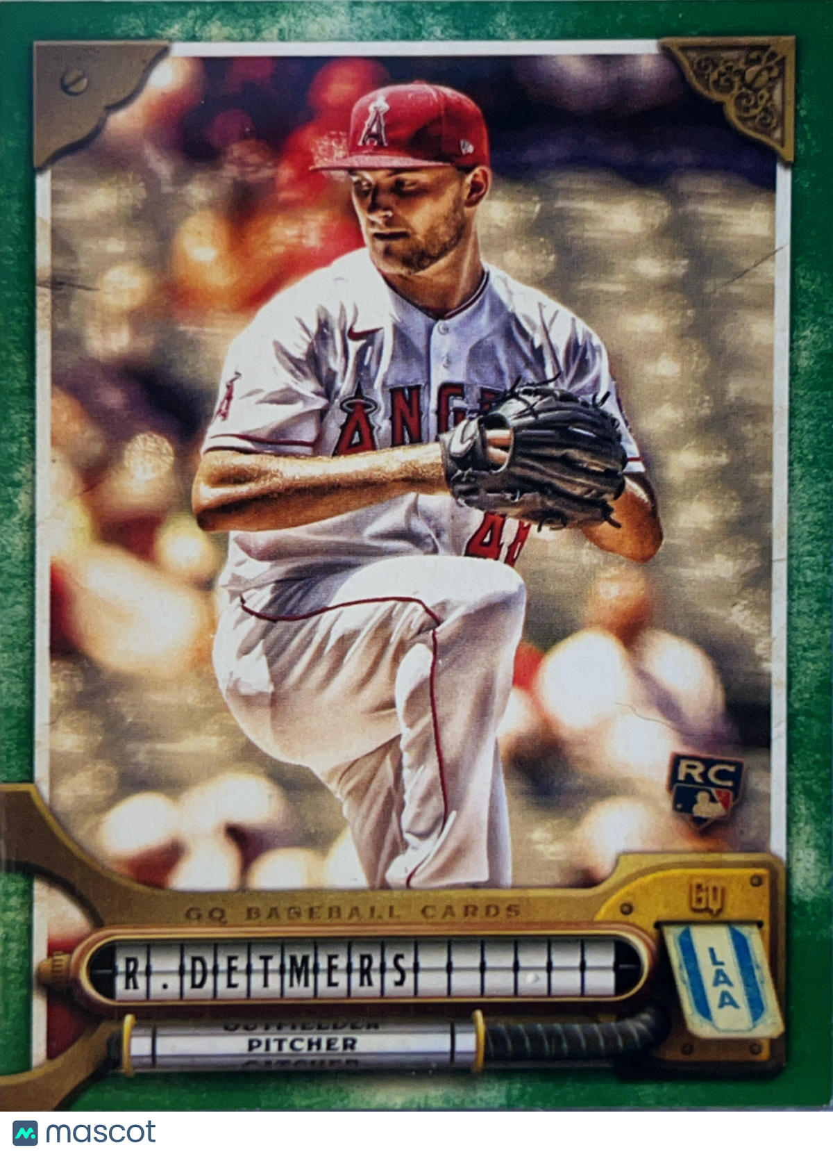 2022 Topps Gypsy Queen Reid Detmers #198 Green RC