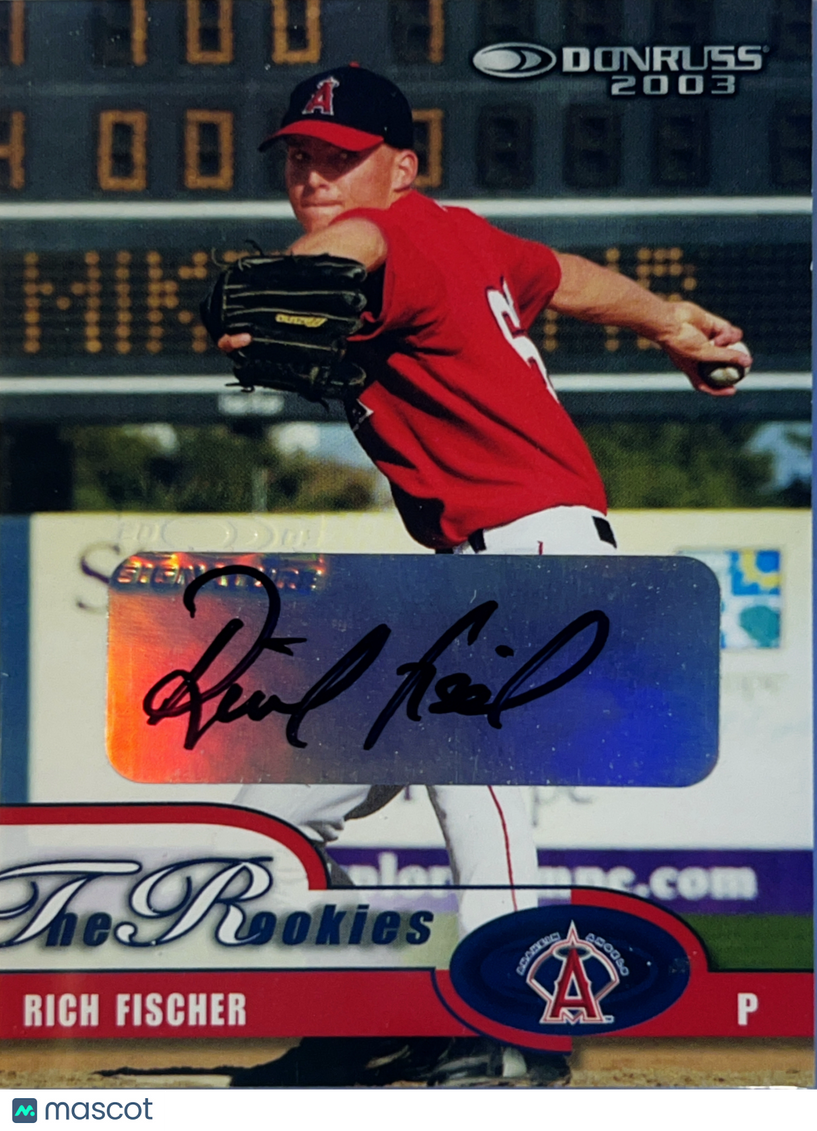 2003 Donruss The Rookies Rich Fischer #42