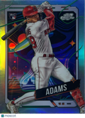 2024 Topps Chrome Cosmic Jordyn Adams #95 Refractor RC
