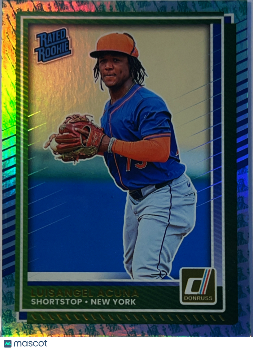 2025 Panini Donruss Luisangel Acuña #1 Liberty Holo