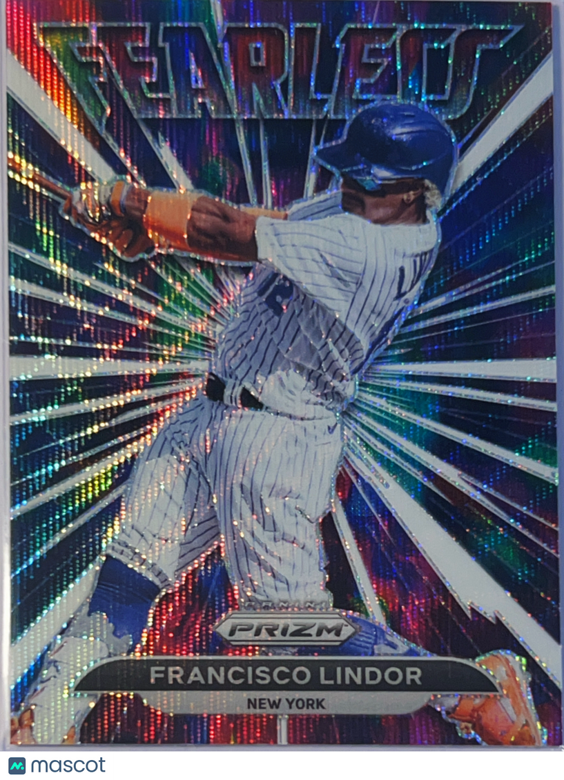 2022 Panini Prizm Fearless Francisco Lindor #FL-13