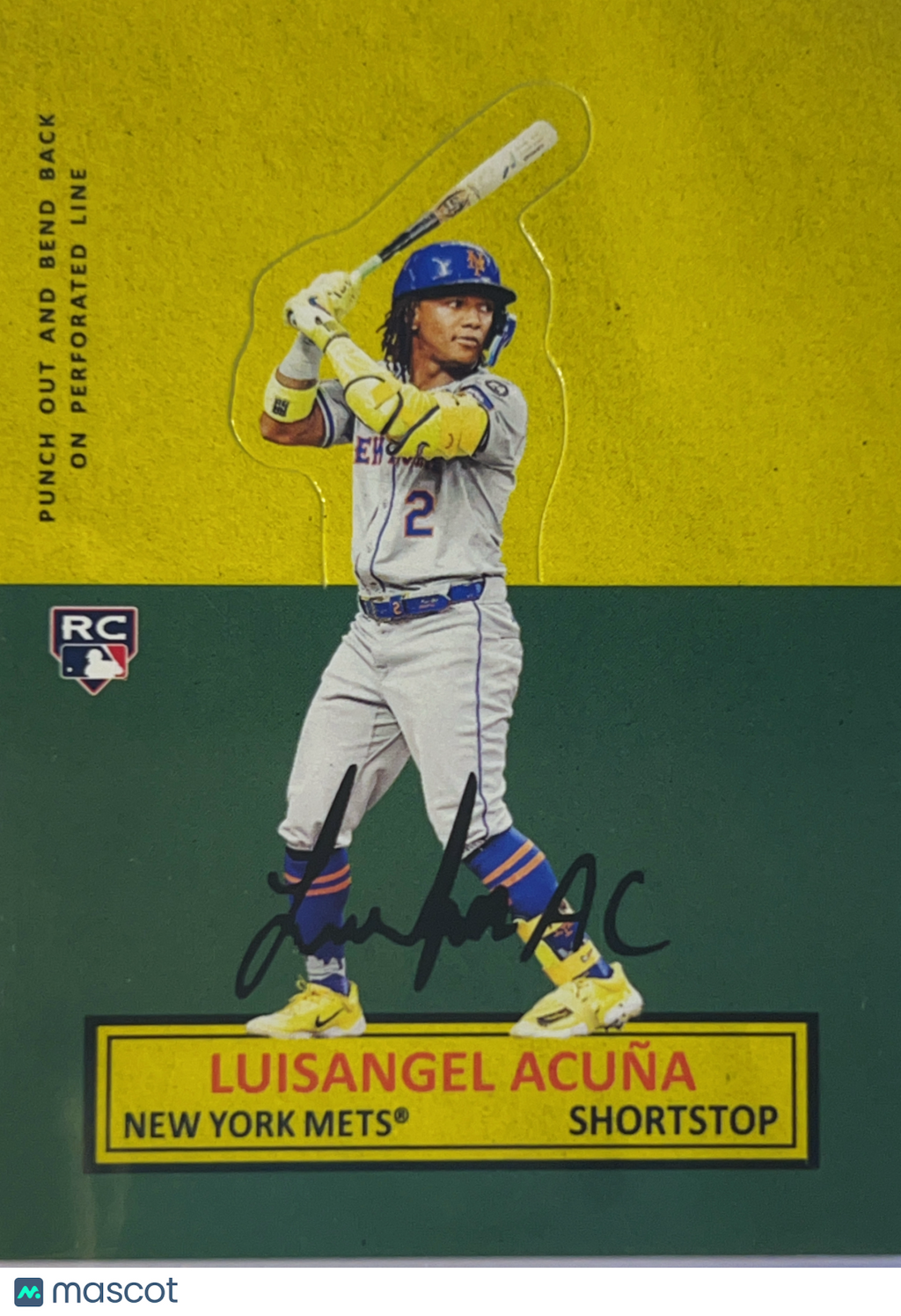 2025 Topps Archives Stand-Ups Luisangel Acuña #64SU-8 RC
