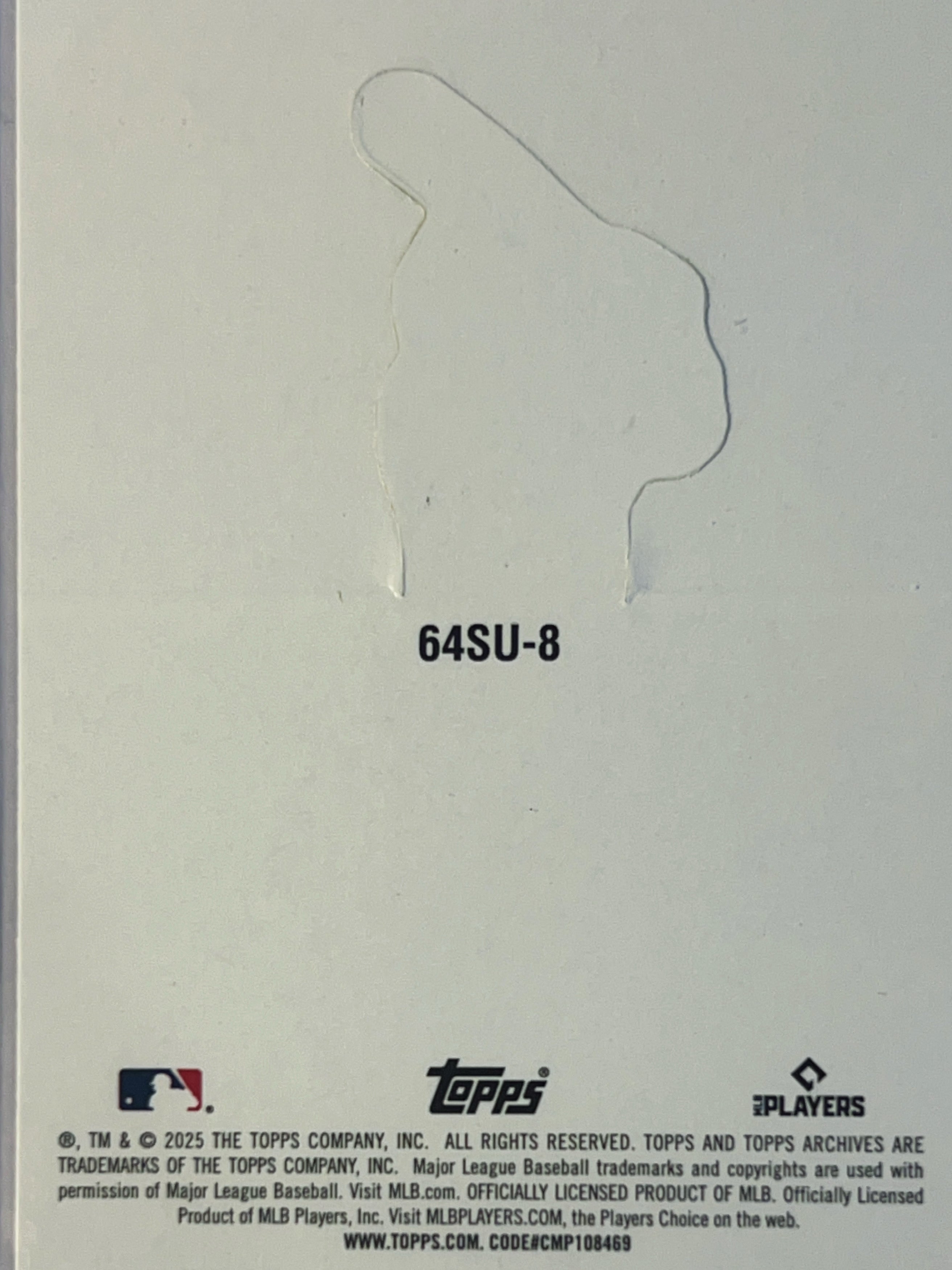 2025 Topps Archives Stand-Ups Luisangel Acuña #64SU-8 RC