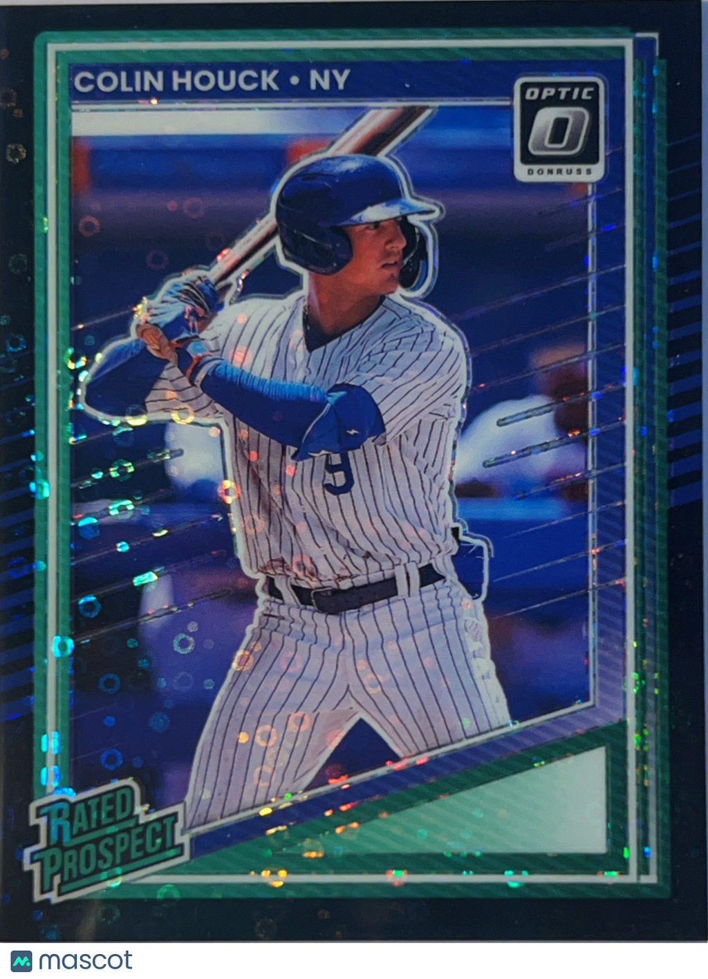 2025 Panini Donruss Optic Baseball Colin Houck #121 Prizm Rated Prospect
