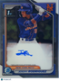 2024 Bowman Chrome Jeremy Rodriguez #CPA-JRZ Topps Autograph Issue 1st Bowman