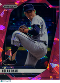 2025 Panini Prizm Baseball Nolan Ryan #297 Pink Mosaic