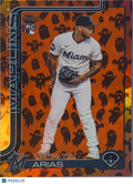 2025 Topps Update Series Luarbert Arias #US53 Halloween Ghost RC