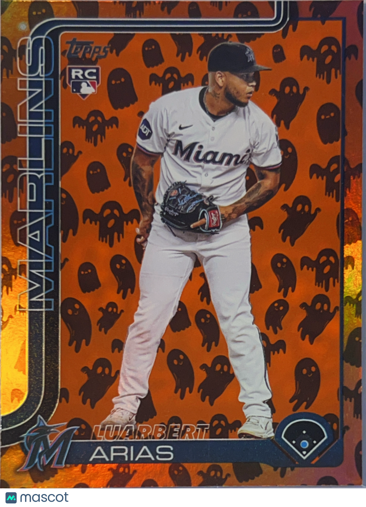 2025 Topps Update Series Luarbert Arias #US53 Halloween Ghost RC