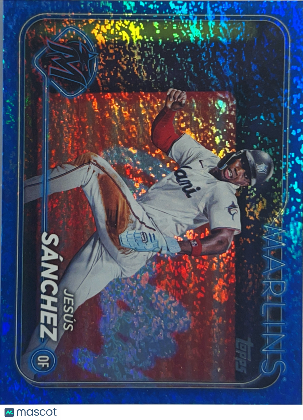 2024 Topps Series 2 Jesús Sánchez #580 Blue Foil Board