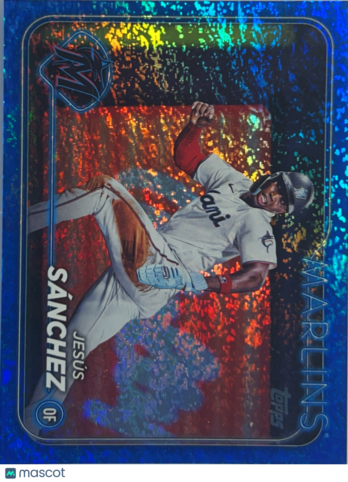 2024 Topps Series 2 Jesús Sánchez #580 Blue Foil Board