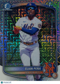 2025 Topps Bowman Chrome Elian Peña #BCP-155 Mojo Refractor