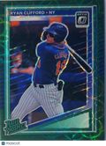 2025 Panini Donruss Optic Prizm Ryan Clifford #198 Green Velocity /65