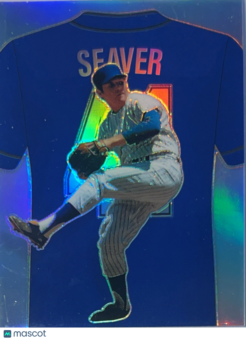 2025 Panini Prizm Crusade Baseball Numbers Tom Seaver #5 Blue