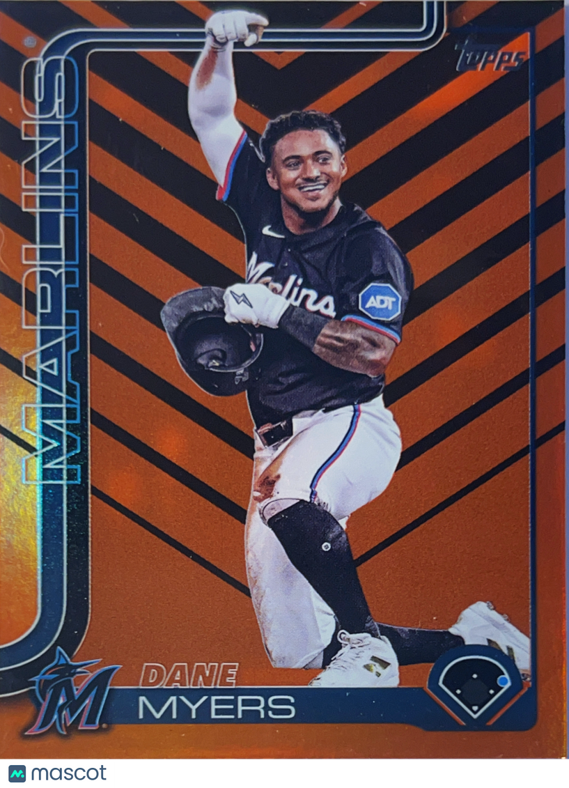 2025 Topps Update Series Dane Myers #US228 Orange Foil