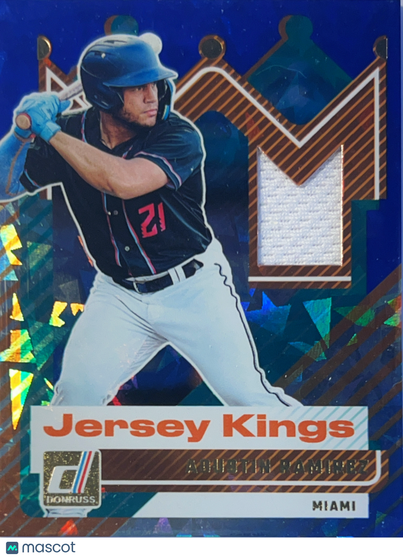 2025 Panini Donruss Jersey Kings Agustin Ramirez #JK-AR /20 Memorabilia