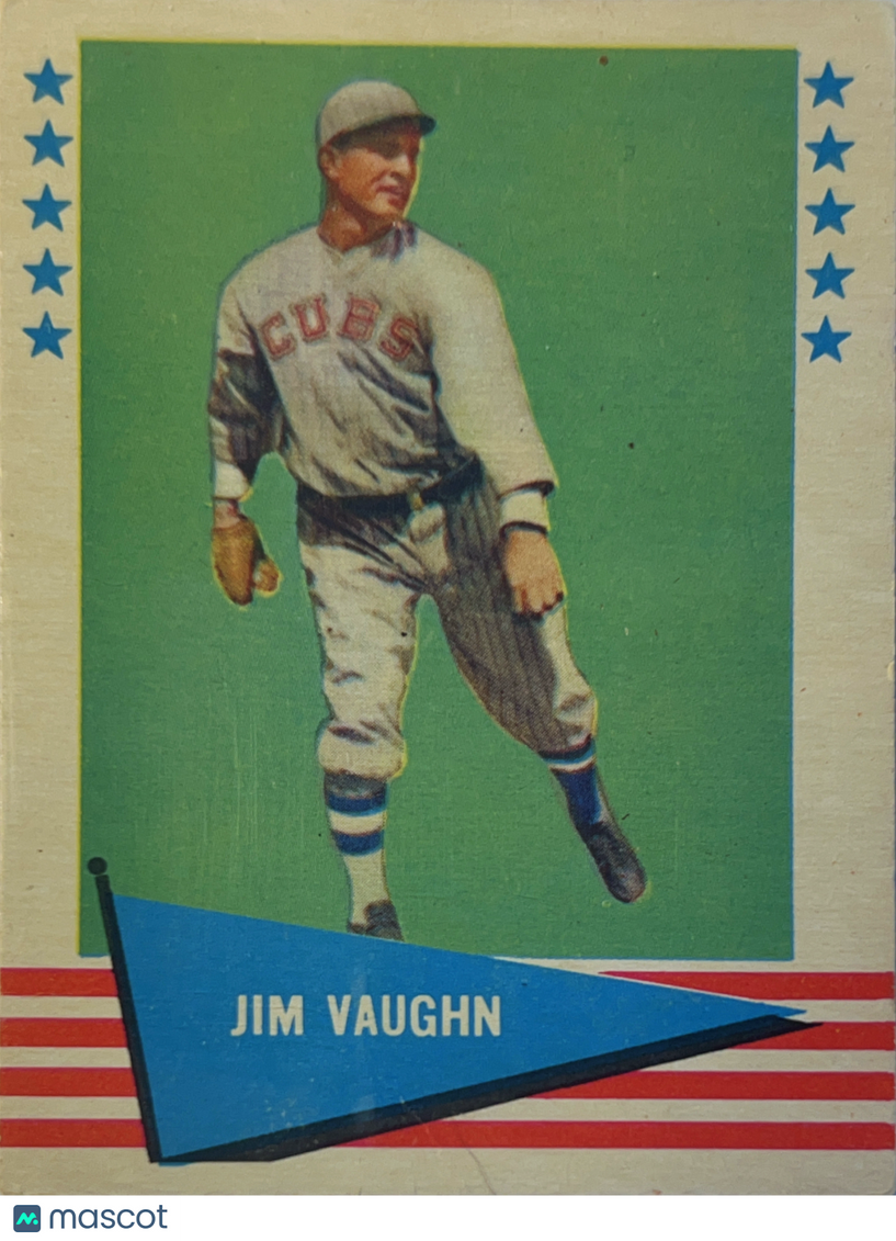 1961 Fleer Baseball Greats Jim Vaughn #82
